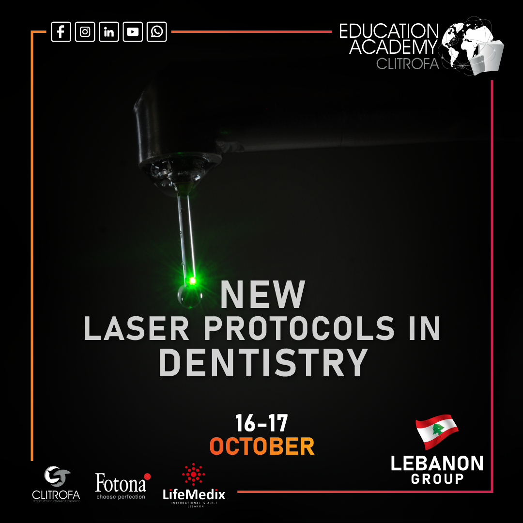 New Laser Protocols in Dentistry - Lebanon - 2025