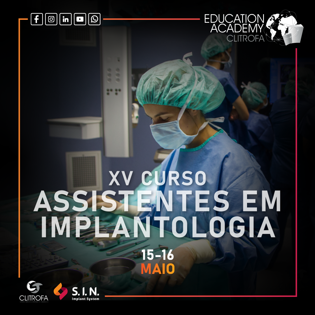 XV Curso de Assistentes em Implantologia - 2025 XV Curso de Assistentes em Implantologia - 2025