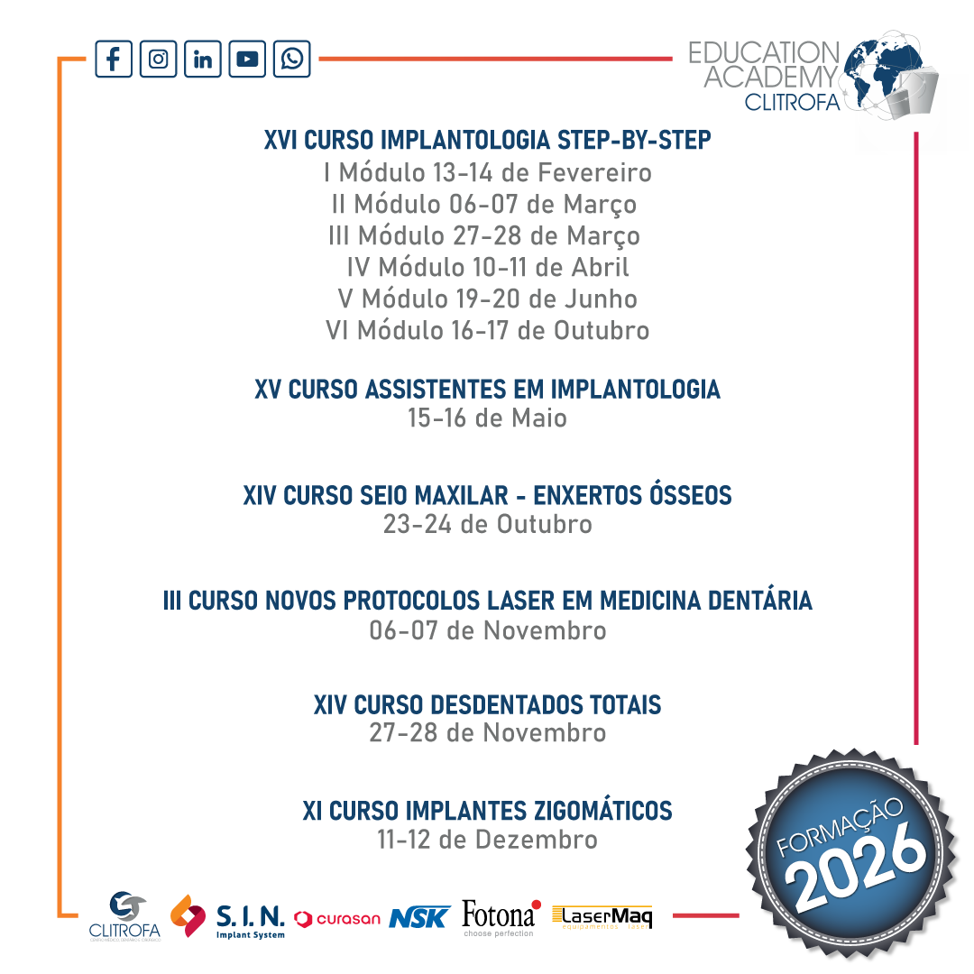 Programa Formação - Clitrofa Education Academy 2026