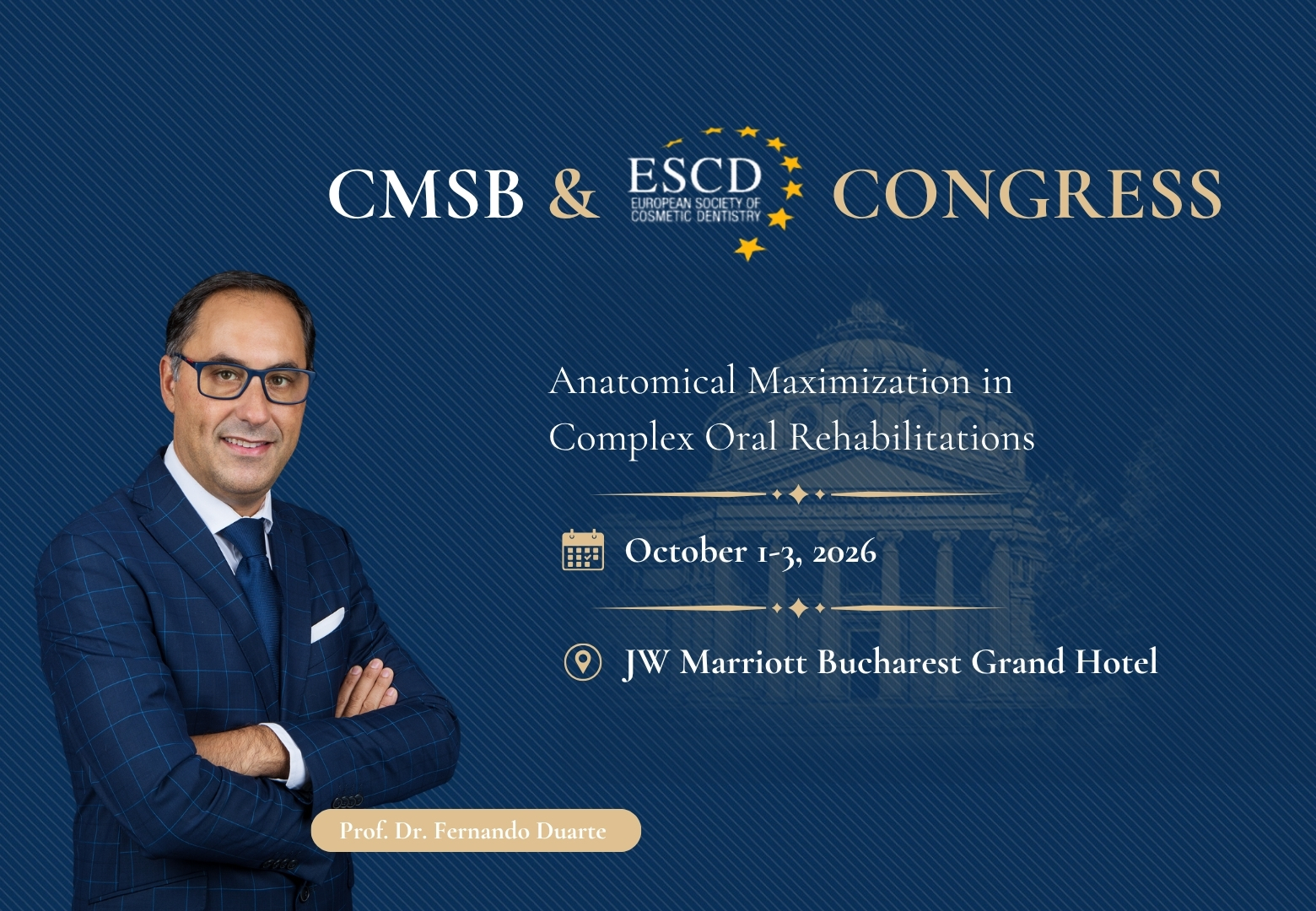 CMSB & ESCD CONGRESS CMSB & ESCD CONGRESS